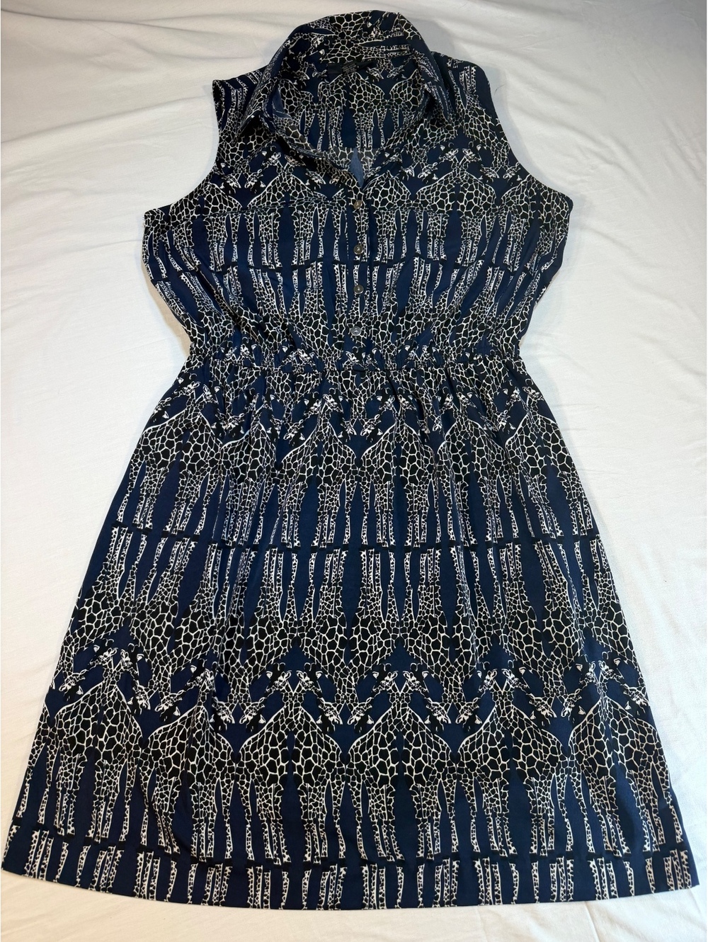 Alfani Sleeveless Giraffe Print Dress Size 10